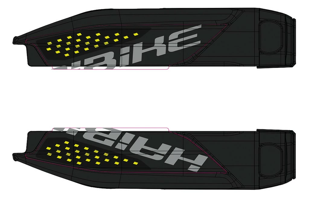 Aufkleber HAIBIKE Sduro/Xduro Für Yamaha-Akku 2018 – Bild 7