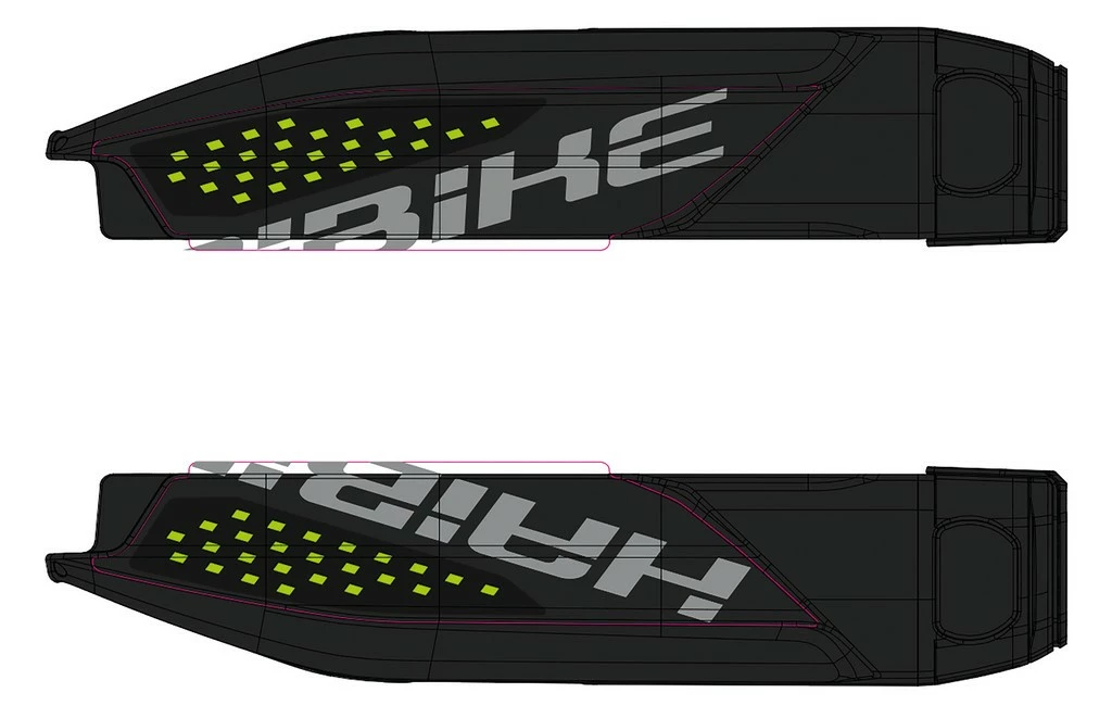 Aufkleber HAIBIKE Sduro/Xduro Für Yamaha-Akku 2018 – Bild 8