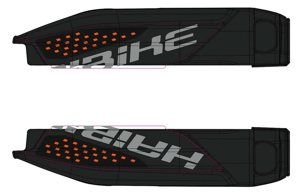 Aufkleber HAIBIKE Sduro/Xduro Für Yamaha-Akku 2018 – Bild 9