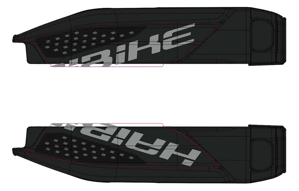 Aufkleber HAIBIKE Sduro/Xduro Für Yamaha-Akku 2018 – Bild 11