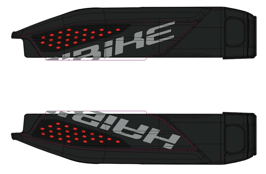 Aufkleber HAIBIKE Sduro/Xduro Für Yamaha-Akku 2018 – Bild 10