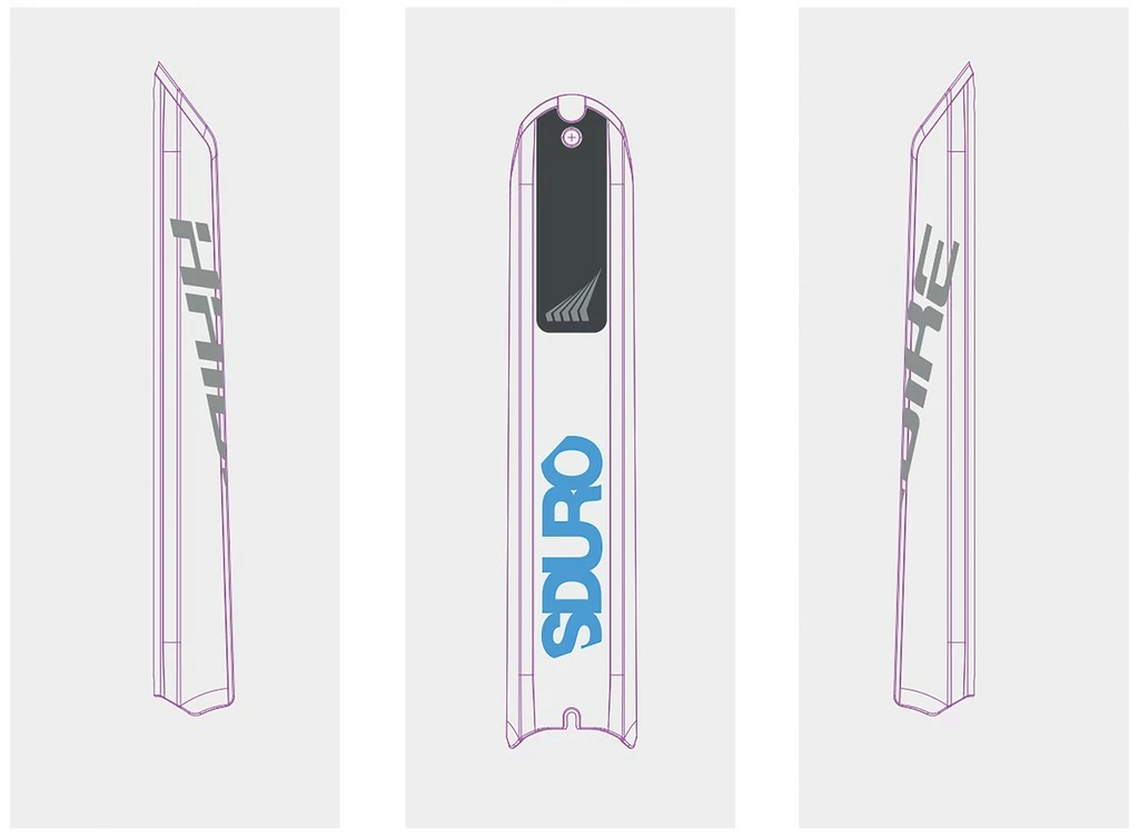 Aufkleber HAIBIKE Sduro/Xduro 2018 Für Bosch Akkuskidplate – Bild 10