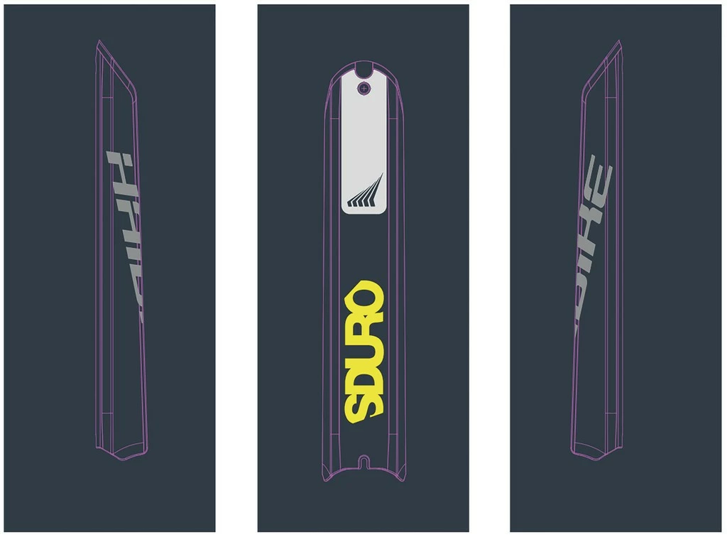 Aufkleber HAIBIKE Sduro/Xduro 2018 Für Bosch Akkuskidplate – Bild 7