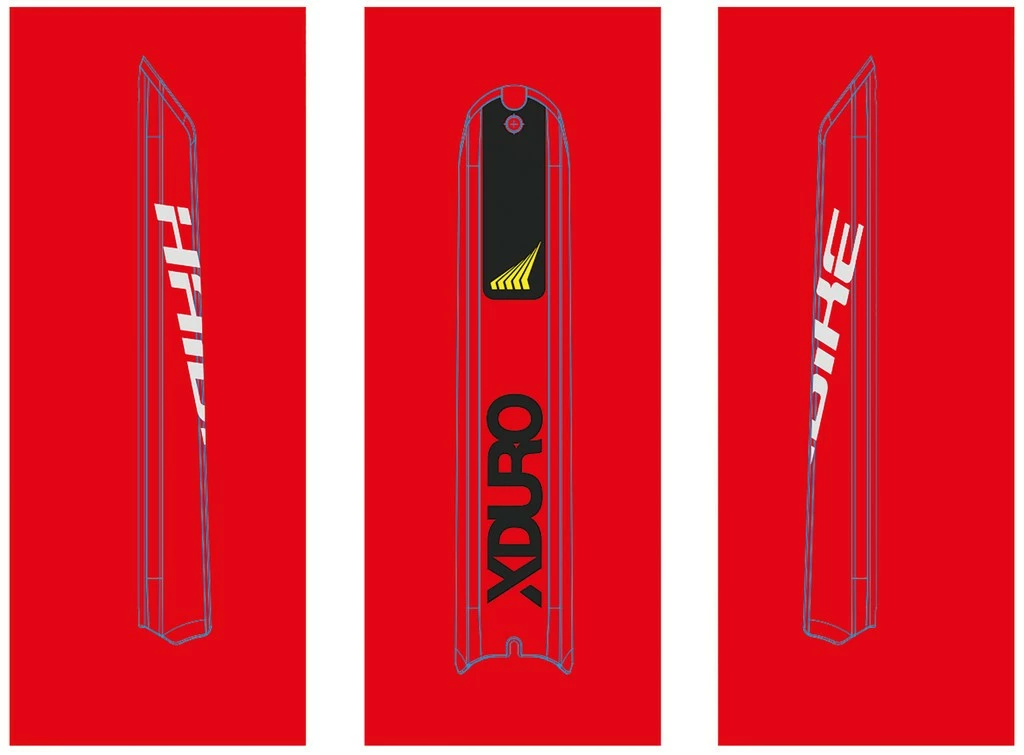 Aufkleber HAIBIKE Sduro/Xduro 2018 Für Bosch Akkuskidplate – Bild 6