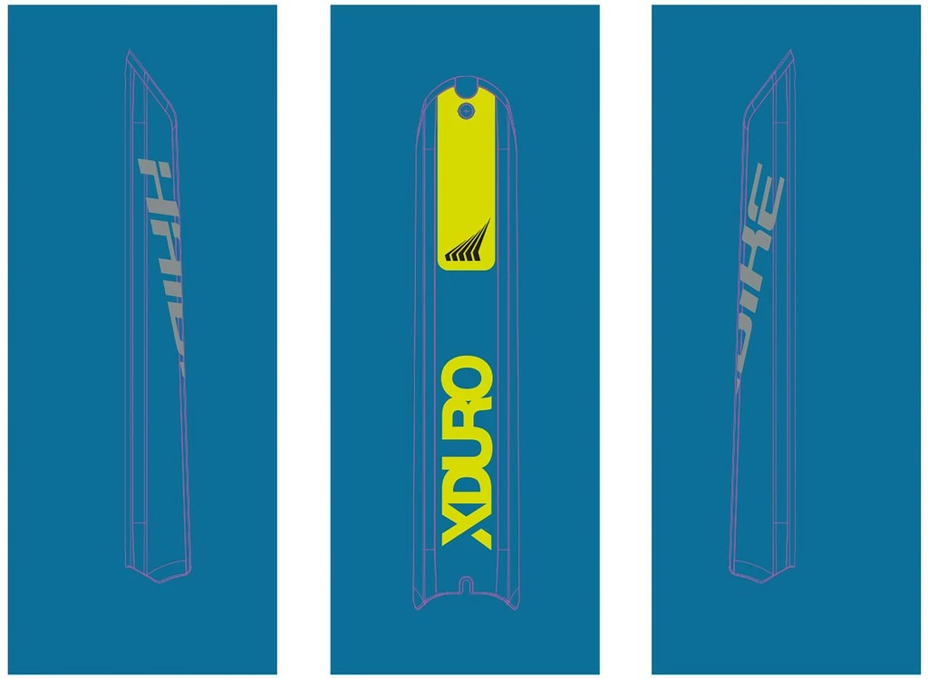 Aufkleber HAIBIKE Sduro/Xduro 2018 Für Bosch Akkuskidplate – Bild 5