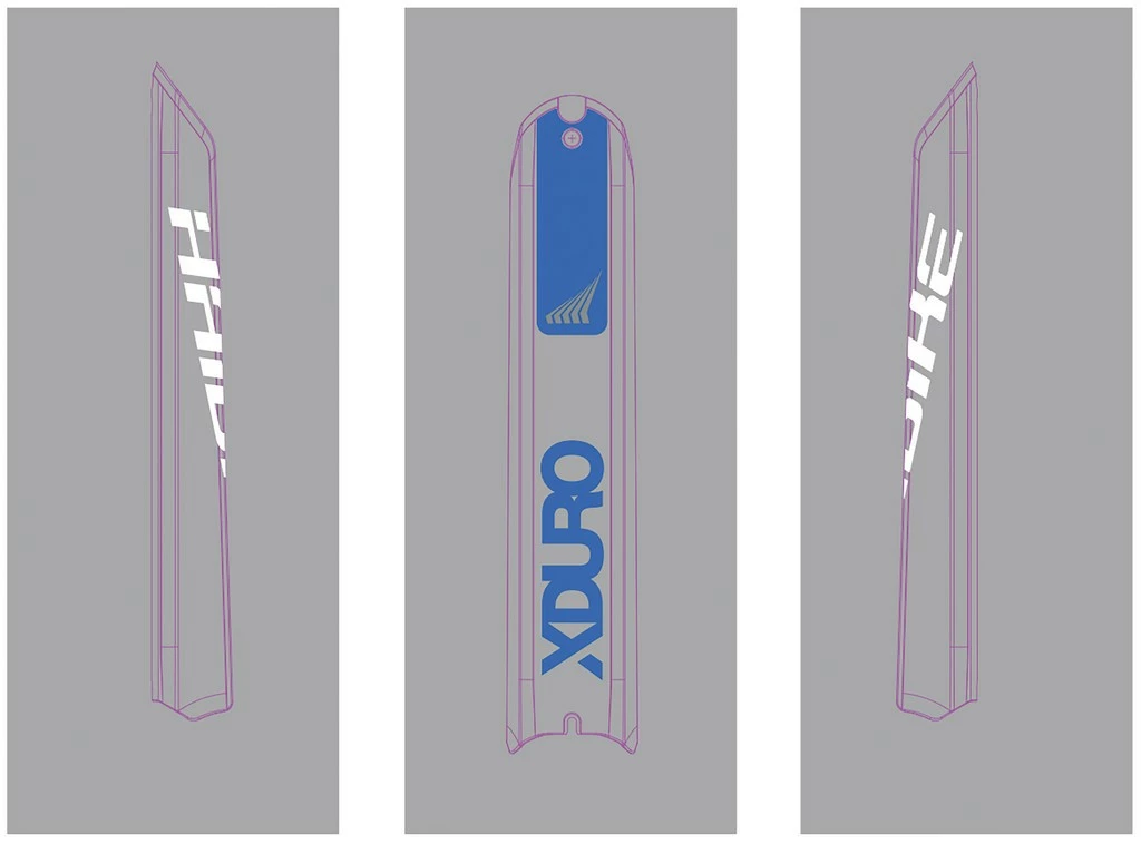 Aufkleber HAIBIKE Sduro/Xduro 2018 FĂĽr Bosch Akkuskidplate