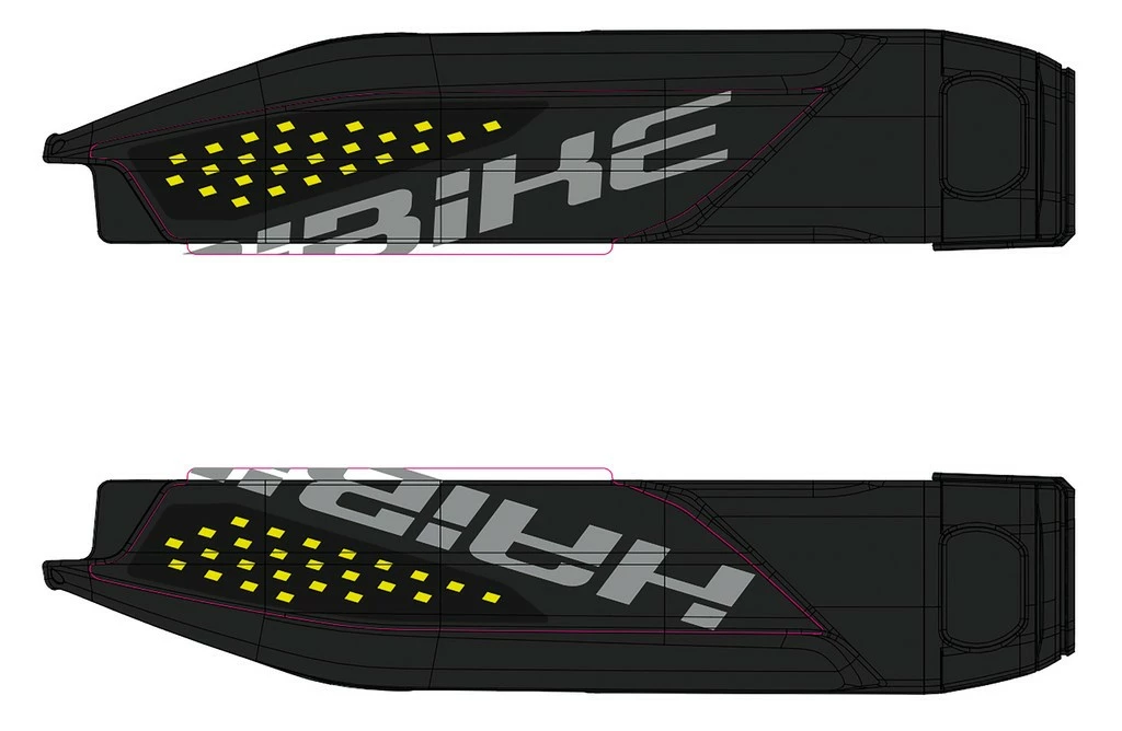 Aufkleber HAIBIKE Sduro/Xduro Für Yamaha-Akku 2018 – Bild 16
