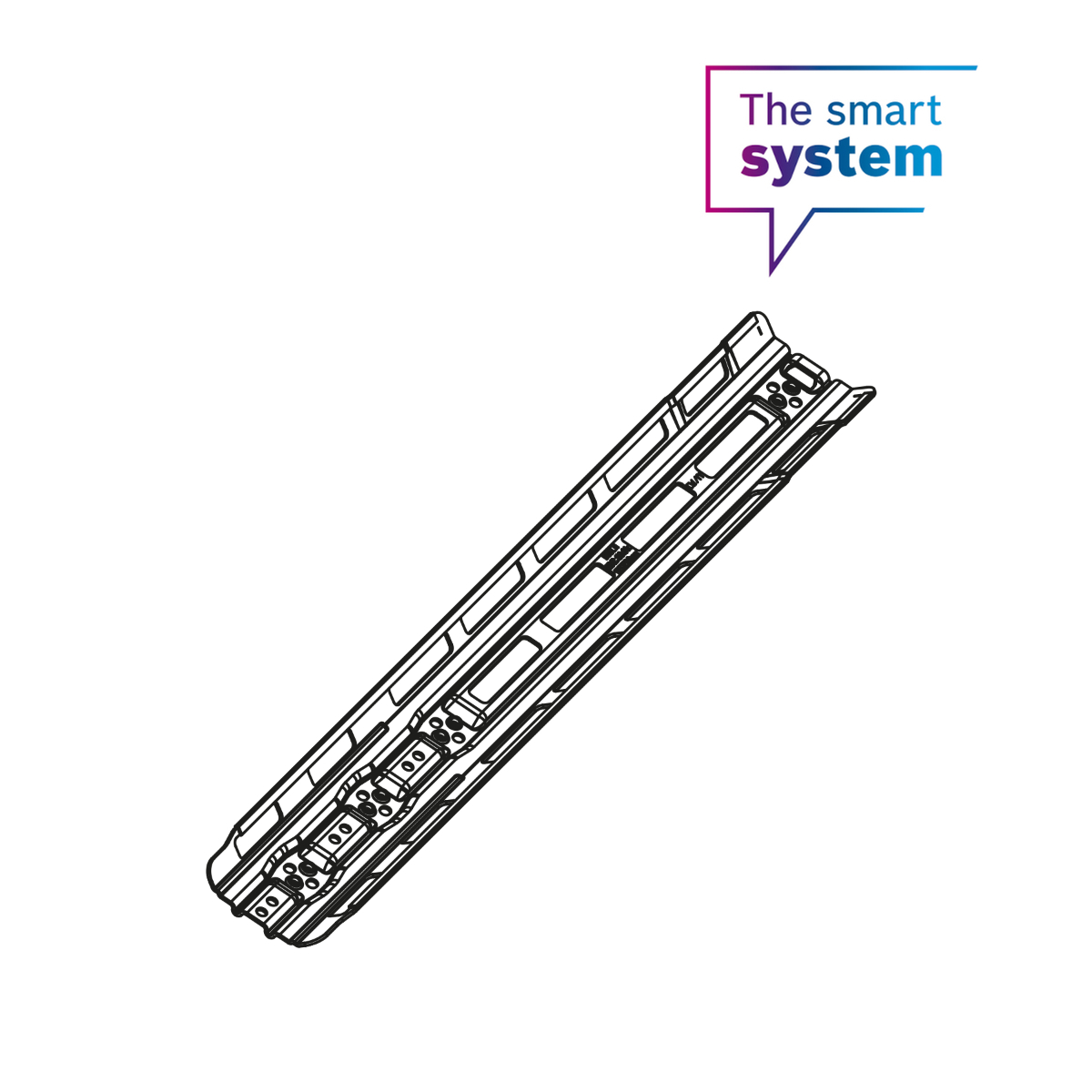 Bosch Montageschiene PowerTube 625 Wh Smart System – Bild 2