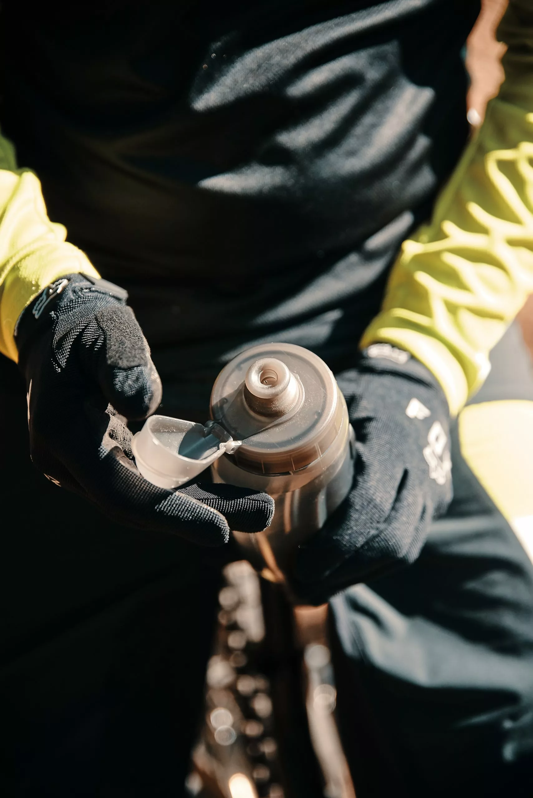 Fidlock Twist Single Bottle 590 Ersatz-Trinkflasche Transparent Schwarz – Bild 6