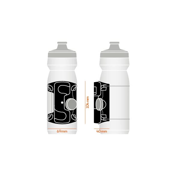 Fidlock Twist Uni Connector Flaschenhalter – Bild 2