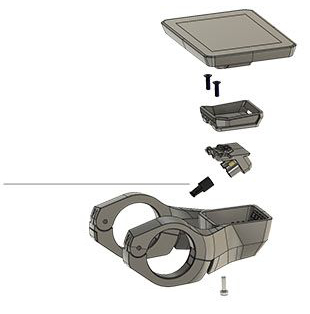 FIT E-Bike System FIT 2.0 Abdeckkappe Displayanschluss – Bild 2