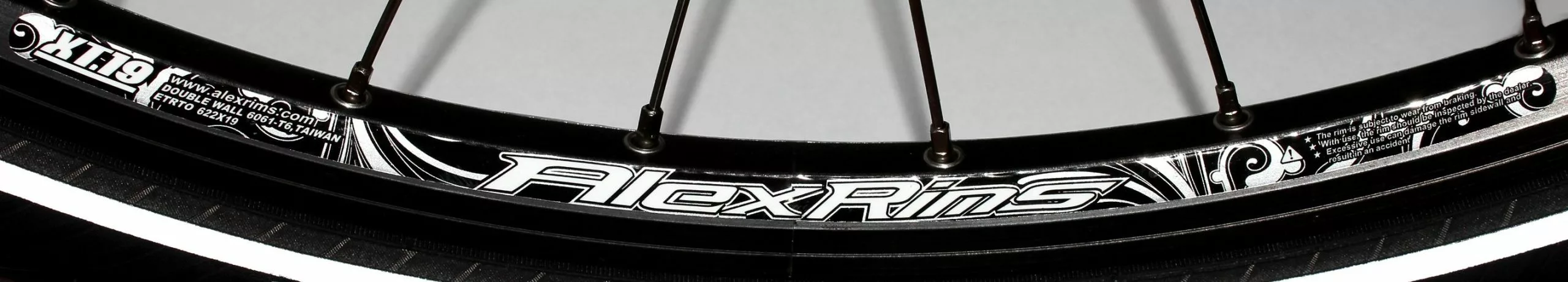 Flyer Elektrofahrrad Felge 26" Alex Rims XT.19 CNC 36-Loch Mit Bremsflanke