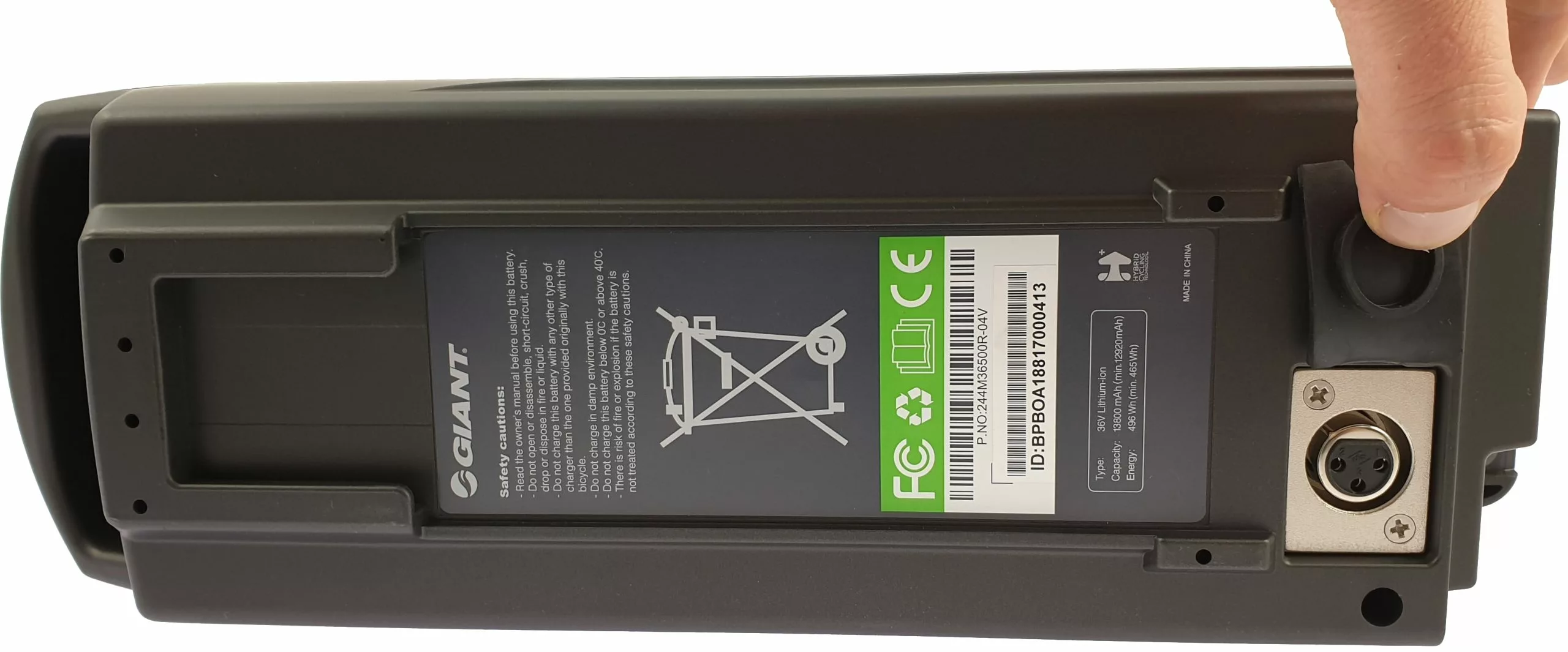 Giant EnergyPak Gepäckträgerakku 500 Wh – Bild 3