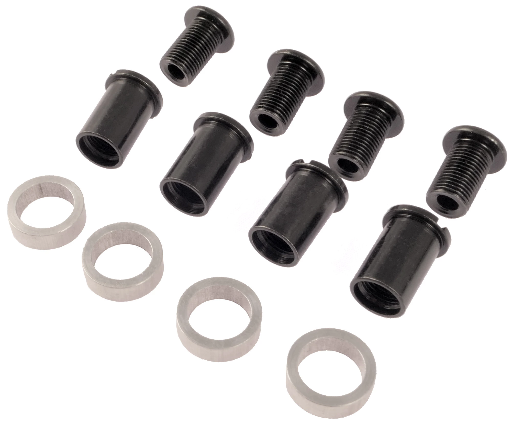 Giant Kettenblatt-Garnitur 48/36 Zähne Inkl. Kettenschutzring, Kettenblattschrauben – Bild 2