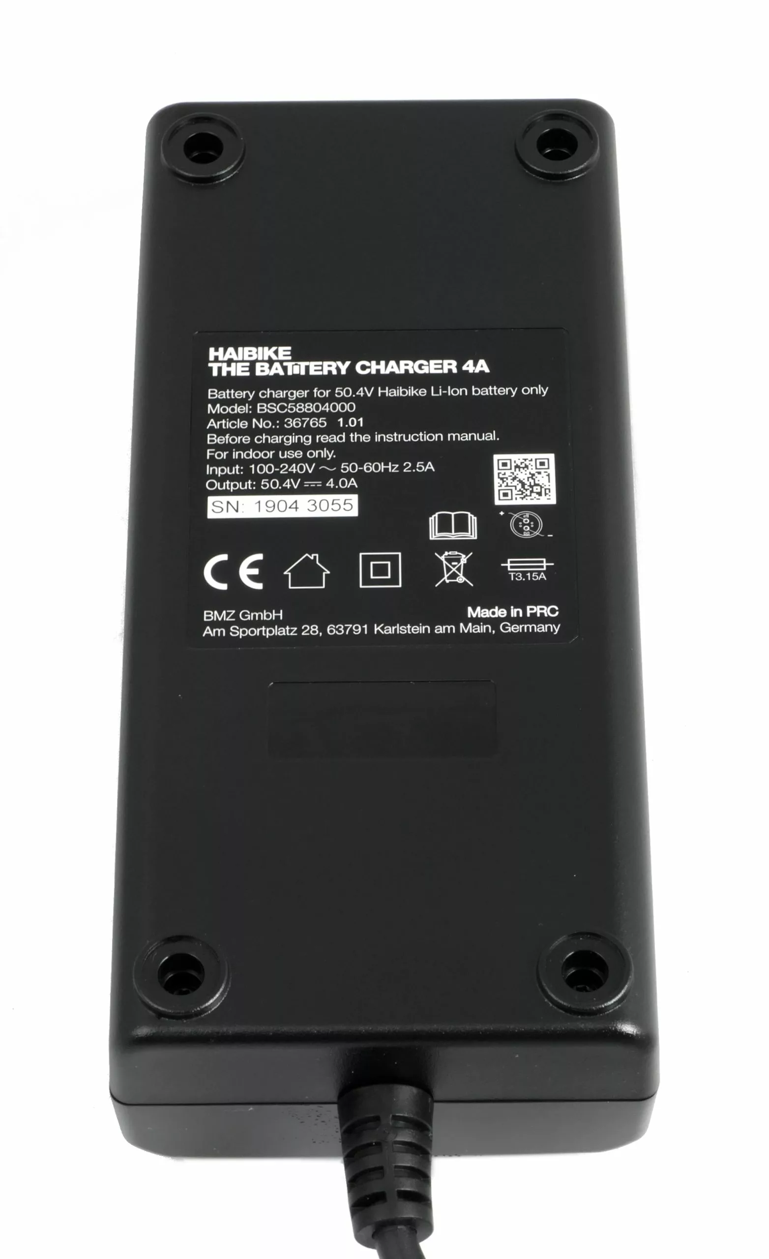 Haibike Flyon Ladegerät 4A 50,4V - The Battery Charger – Bild 2