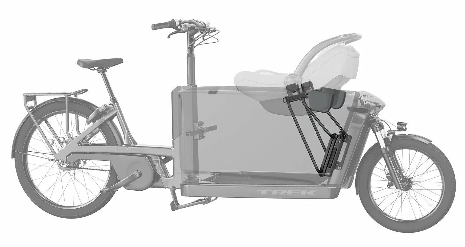 Trek Fetch+ 4 Kindersitz-Adapter – Bild 4