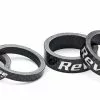 Reverse Components REVERSE Spacer Set Carbon 1 1/8" (Schwarz)
