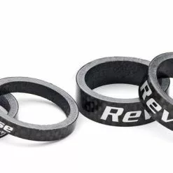 Reverse Components REVERSE Spacer Set Carbon 1 1/8" (Schwarz)