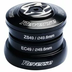 Reverse Components REVERSE Steuersatz Base (ZS49/28,6 | EC49/30+40) Incl. Beider Konen (1 1/8+1.5 ) (Schwarz)