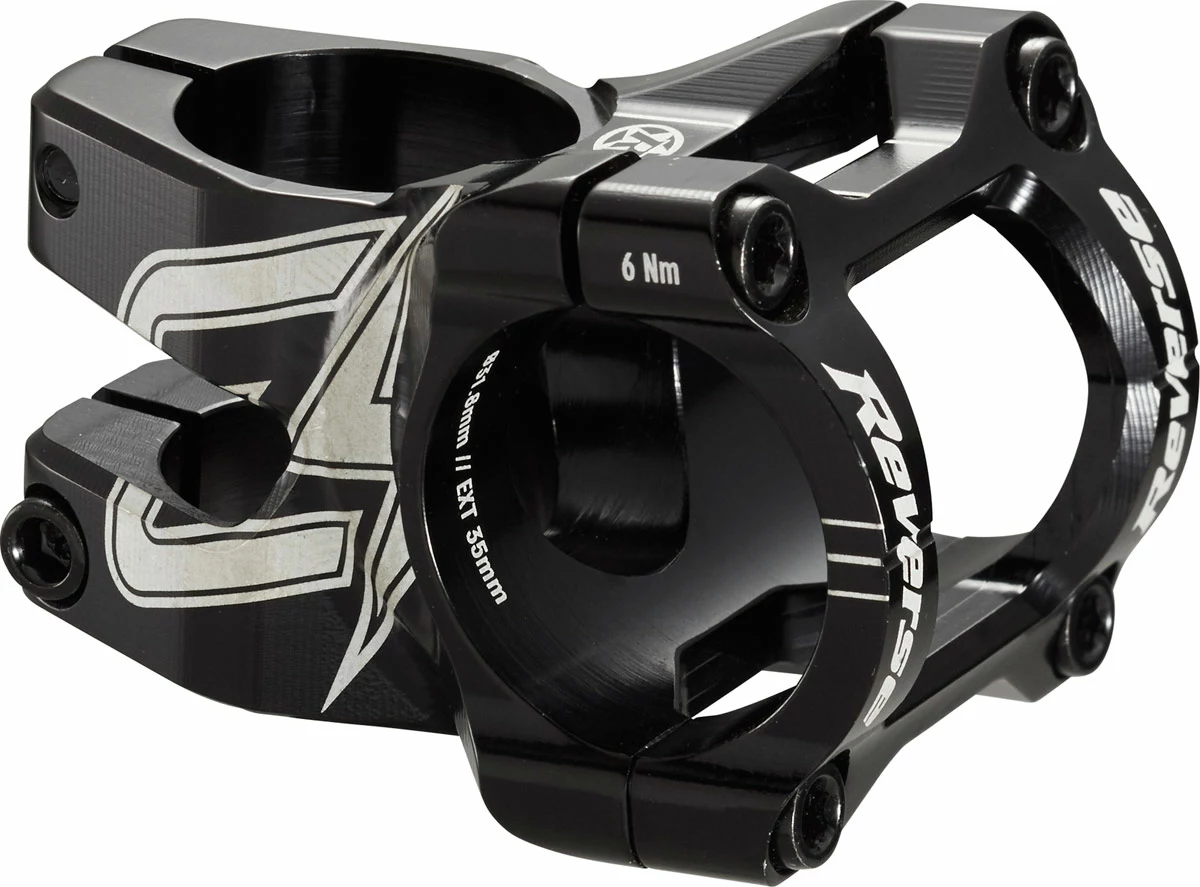 Reverse Components REVERSE Vorbau E-Black-ONE Enduro 35 / 50 Mm Ă31,8mm (schwarz/grau) â Bild 2