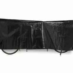 VK E-Bike Schutzhülle Tandem - Extralang Inkl. Ösen & Leine Schwarz